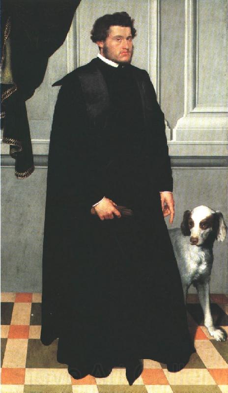 MORONI, Giovanni Battista Portrait of Antonio Navagero sg Norge oil painting art